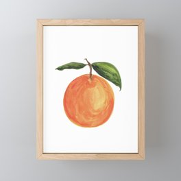 clementine. Framed Mini Art Print