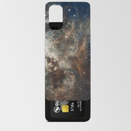 Marble Nebula Galaxy Night Sky Print Android Card Case