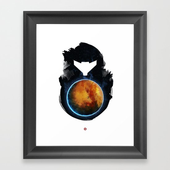 Metroid Prime Framed Art Print