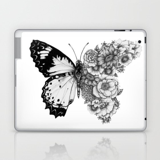 Butterfly in Bloom Laptop & iPad Skin