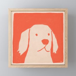 Dog oh  Framed Mini Art Print
