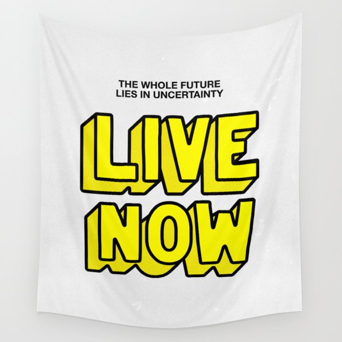 The Future: Live Now Wall Tapestry