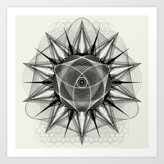 styr stryy monochrome Art Print