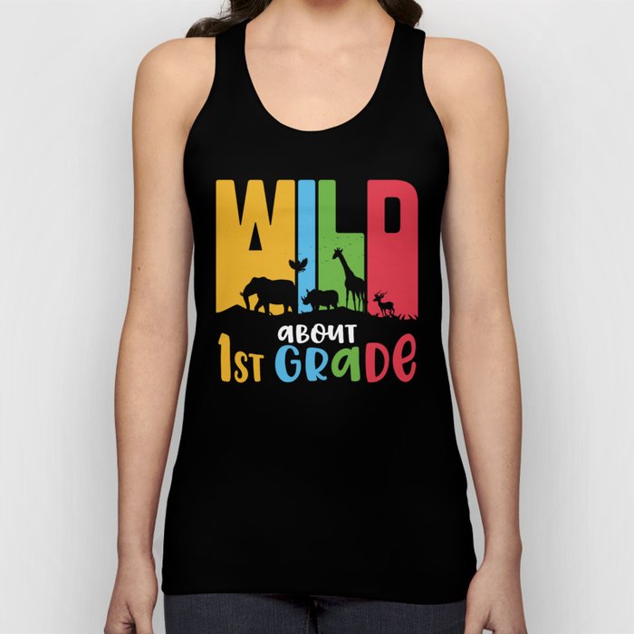 Wild About 1st Grade Tank Top