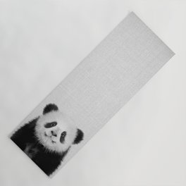 Panda Bear - Black & White Yoga Mat