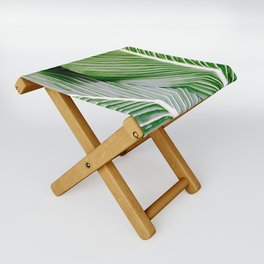 Big Leaves - Tropical Nature Photography Folding Stool