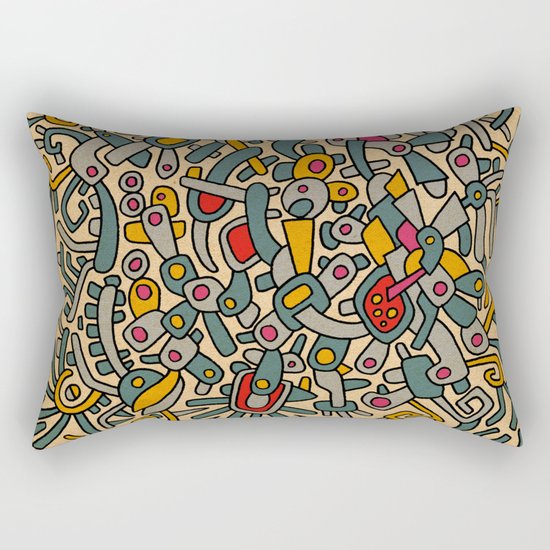 - fossils - Rectangular Pillow