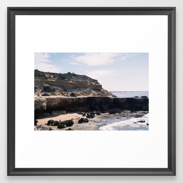 Albufeira Coast Framed Art Print