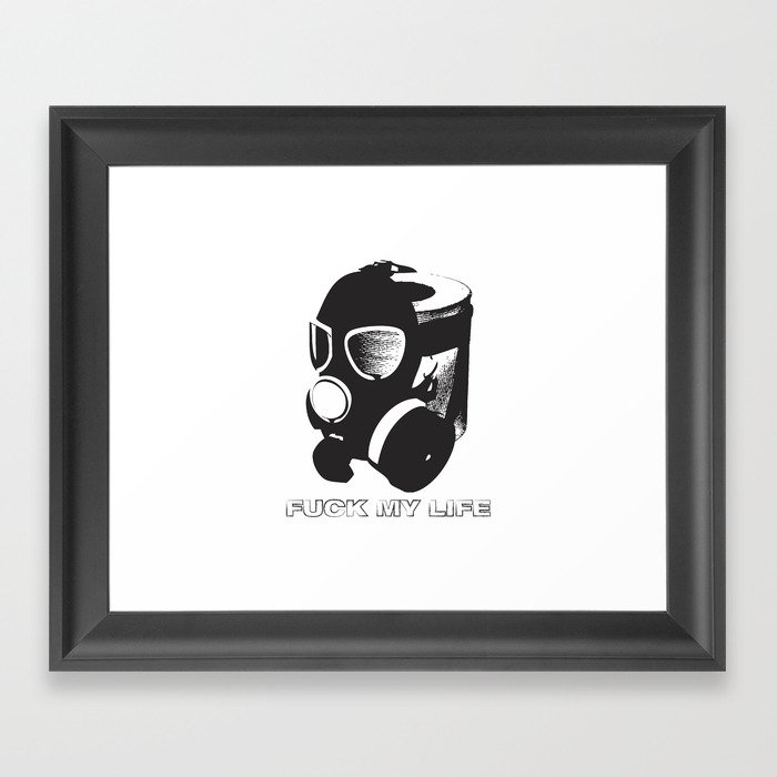 I DARE YOU TO COMPLAIN ABOUT YOUR JOB Framed Art Print