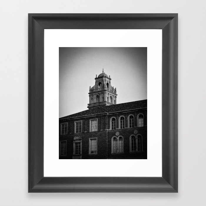 Texas Tech Administration Building 3 Framed Art Print By