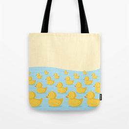 Rubber Duckie Army Tote Bag