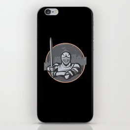 Medieval Knight Sword Roleplaying Game iPhone Skin
