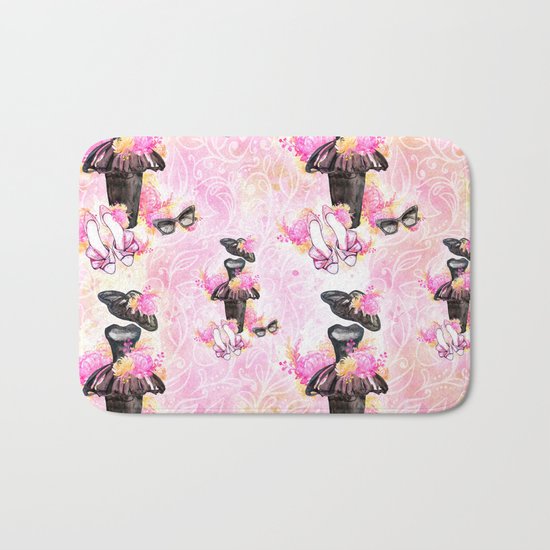 Fashion and Paris #2 Bath Mat