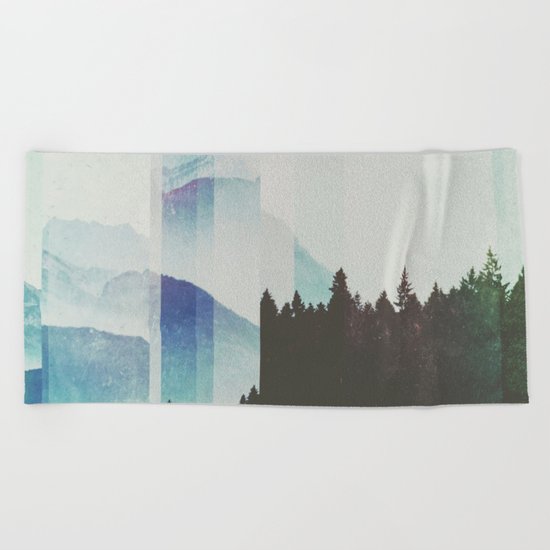 Fractions A58 Beach Towel
