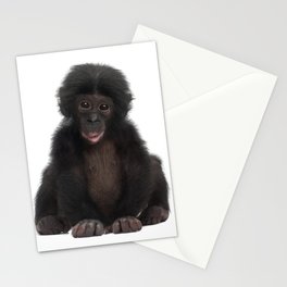 Bonobo Monkey Stationery Cards