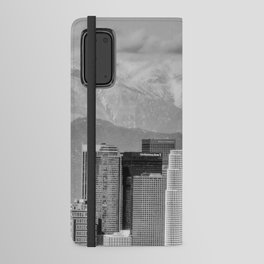 Los Angeles Black and White Android Wallet Case