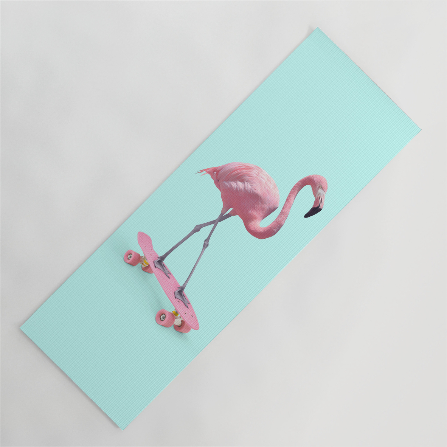 flamingo yoga mat