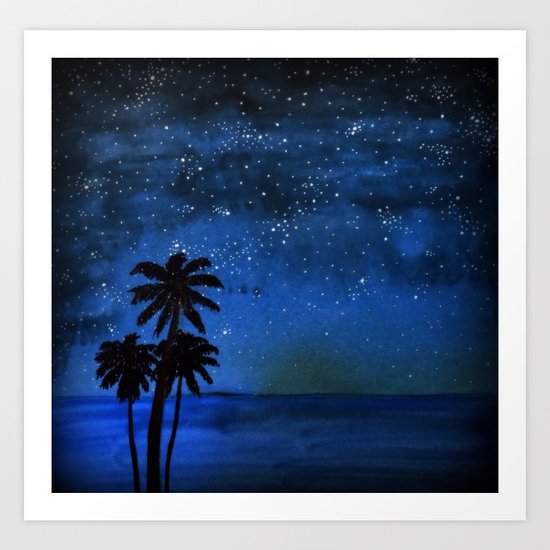 Seaside Impressions Art Print