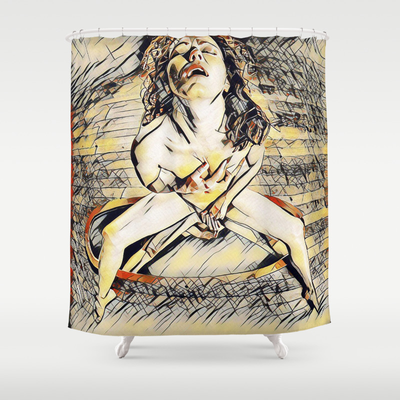 6170s Kd Mirror Reflections Art In The Style Of Wassily 6170s Kd Mirror Reflections Art In The Style Of Wassily Kandinsky Shower Curtain