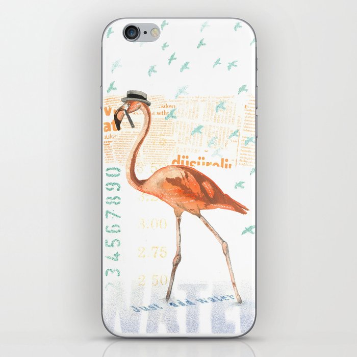 Flamingo Fever iPhone Skin