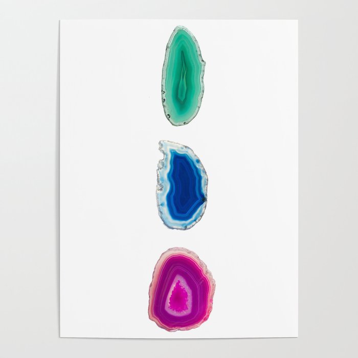 Agate vulvae trio Poster