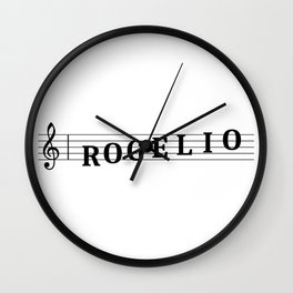 Name Rogelio Wall Clock
