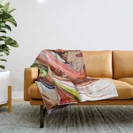 Nature Decomposition Throw Blanket
