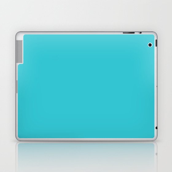 Solid Color ROBINS EGG BLUE Laptop & iPad Skin