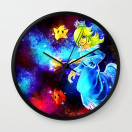 The Queen of Galaxies Wall Clock