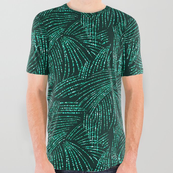Emerald green shop graphic tee