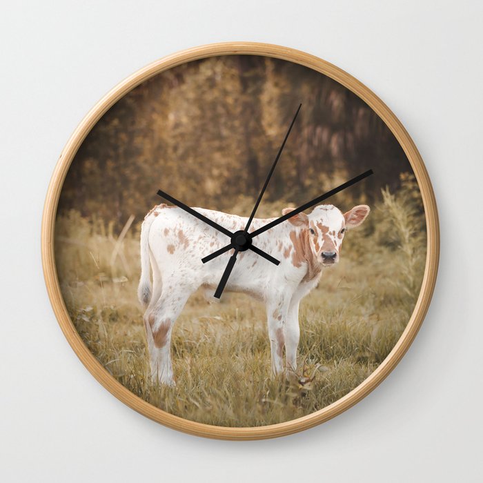 Baby Cow Wall Clock