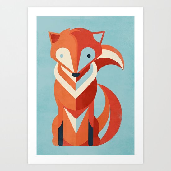 Fox Art Print