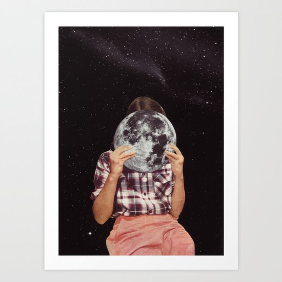 FACE TO FACE Art Print