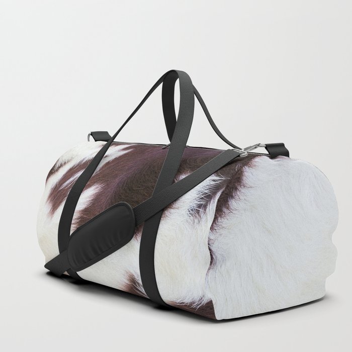 Fur duffle bag hot sale