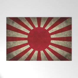 Imperial Japanese Army Ensign Flag Grungy Welcome Mat