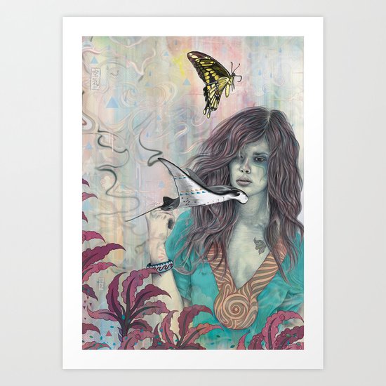 Solid Air Art Print