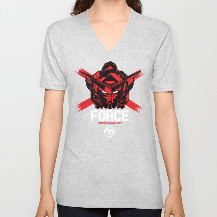 FORCE SIGMA RED Limited Edition V Neck T Shirt