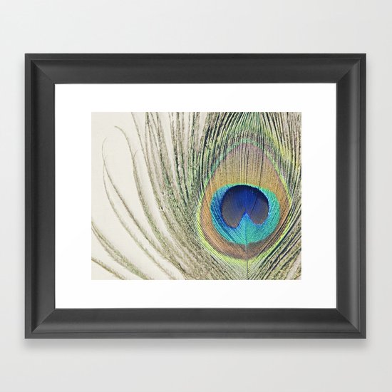 Peacock Feather No.2 Framed Art Print