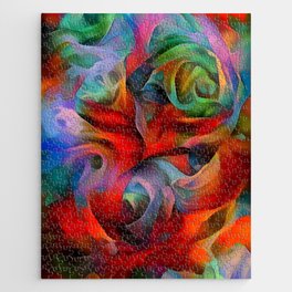 Rose Color Blend Jigsaw Puzzle