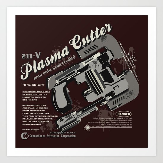 Dead Space - Plasma Cutter Art Print