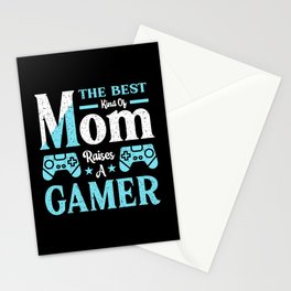 The Best Kind Of Mom Raises A Gamer Stationery Card
