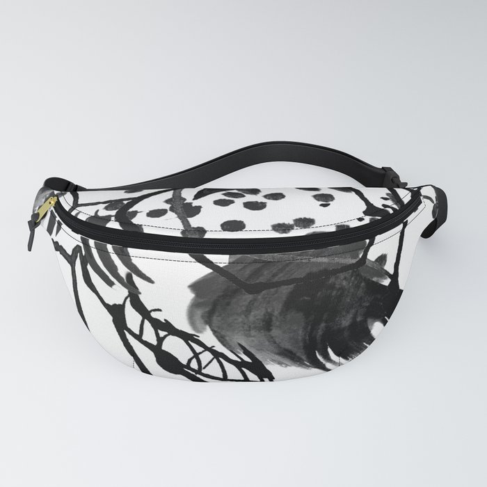 Electrical Spots in Black and White! Fanny Pack