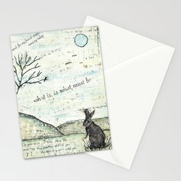 Watership Down Encaustic Stationery Cards