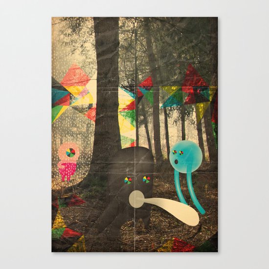 occhio bao Canvas Print