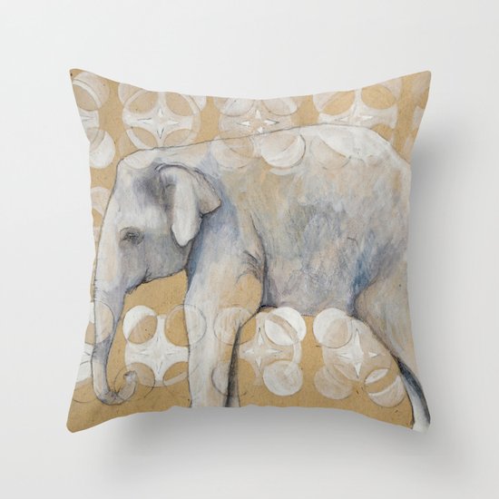 elephant Throw Pillow