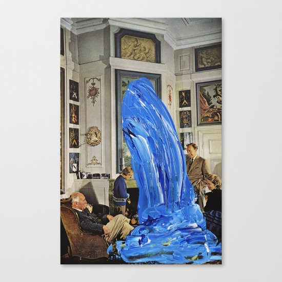 wavve Canvas Print