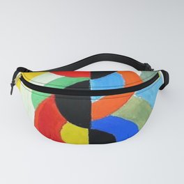 Rhythm Color by Robert Delaunay Fanny Pack