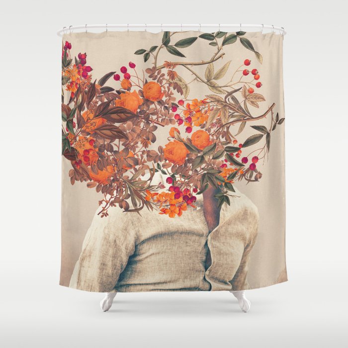 Roots Bright Shower Curtain by Frank Moth Society6