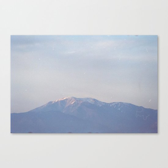 dusty mountain monday Canvas Print