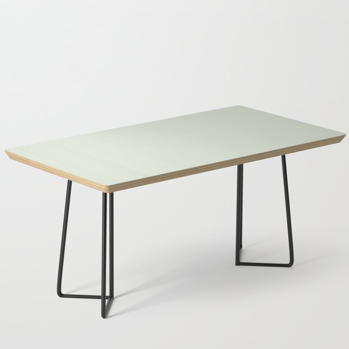 Whisper Green Solid Color Coffee Table